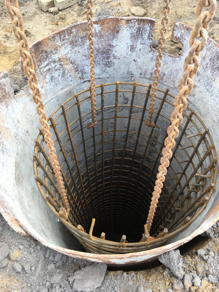 Caisson Contractor in Toronto, GTA Augered Footings Structure