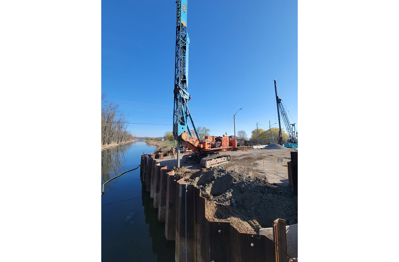 Crane Mounted Drill Rigs